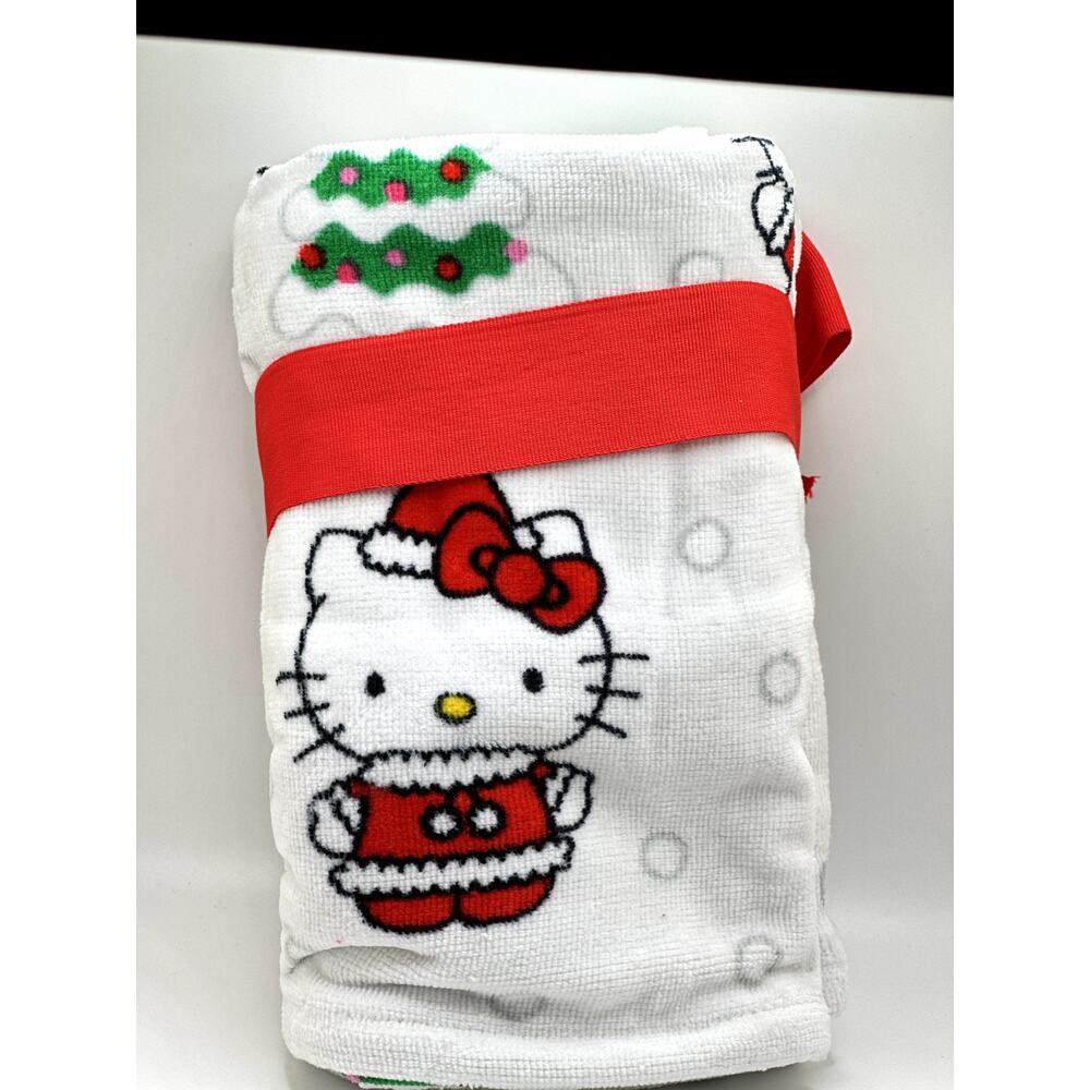 Hello Kitty Christmas Hand Towel Set- Two towels!